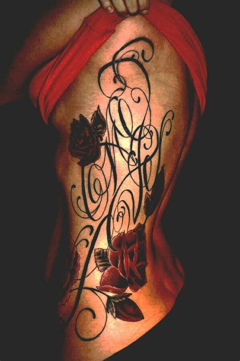 One Love Rose Vine Tattoo Rose Vine Tattoos Vine Tattoos Tattoos