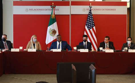 Autoridades de México y de Estados Unidos se reunieron para tratar cooperación bilateral en