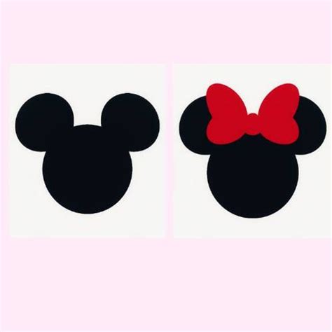 Minnie Svg Mickey Mouse Svg File Vinyl Cutting File Minnie Dxf File