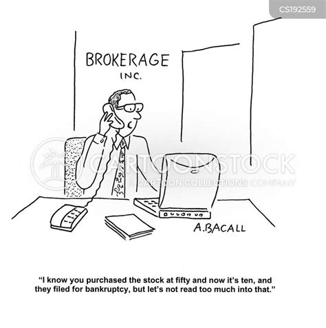 Stock Broking Cartoons And Comics Funny Pictures From Cartoonstock