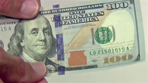 New 100 Bill Has Improved Security Features Nbc4 Washington