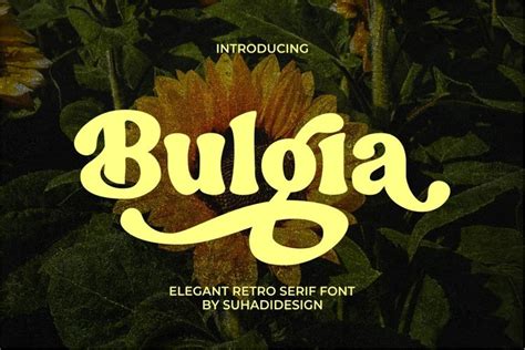 Bulgia Elegant Retro Serif Font