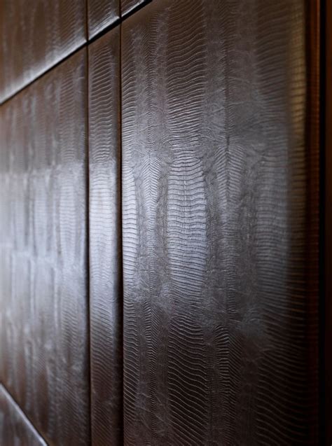 Leather Wall Panelling Leather Wall Panels Leather Wall Wall Design