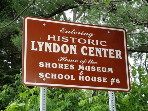 Geographically Yours Welcome Lyndon Center Vermont