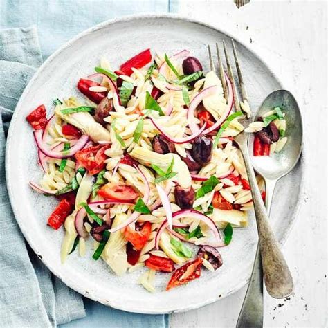 Oatmeal is a great breakfast idea for any parent and this particular recipe is perfect for busy parents looking to serve up a healthy breakfast without spending hours in the they bake in a muffin tin, and they're ready in minutes. Orzo deli salad | Recipe | Vegan recipes easy, Food recipes, Healthy vegan breakfast