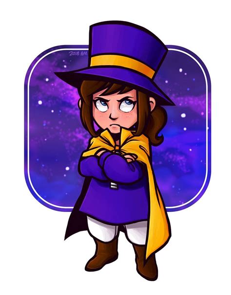 Mikotowolfskin Draw Show A Hat In Time Time Art