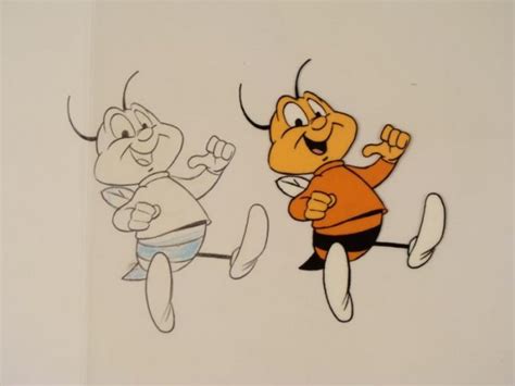 Drawing Orig Cel Animation Buzz Cheerios Bee Honey Nut Lot 870357