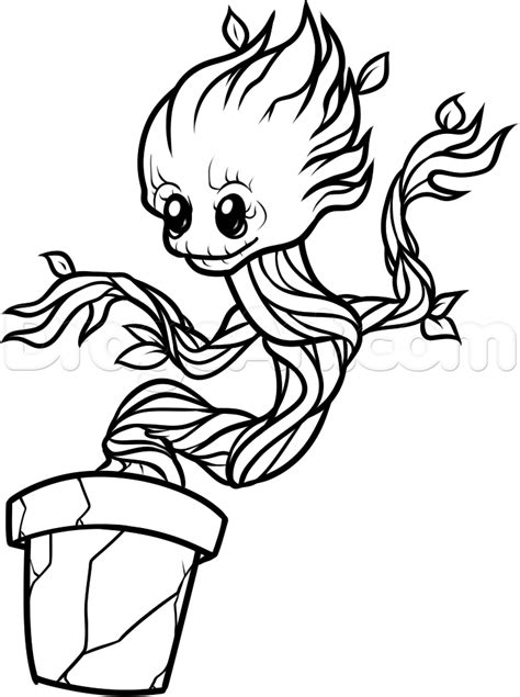 You can print or color them online at getdrawings.com for absolutely free. how to draw baby groot step 9 | Baby groot drawing, Baby ...