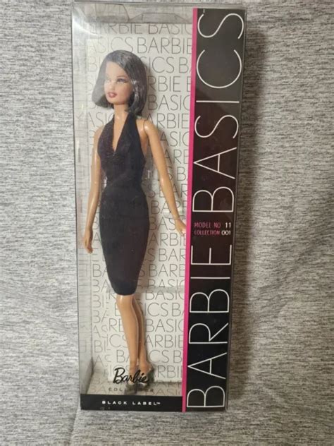 Barbie Basics Doll Model No Collection Mattel Blonde Black