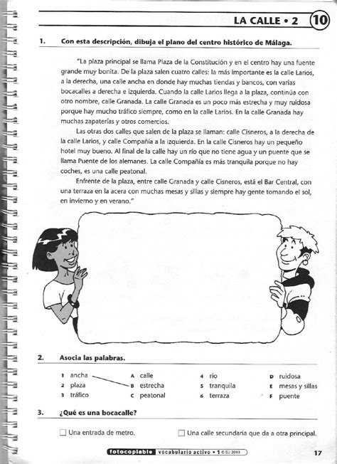 Vocabulario Activo 1 Fichas Con Ejercicios Fotocopiables Elemental