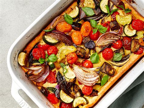 Toad in the hole is a popular british recipe and an easy to make and filling family meal. All-Vegetable Toad-in-the-Hole Recipe - Cooking Light