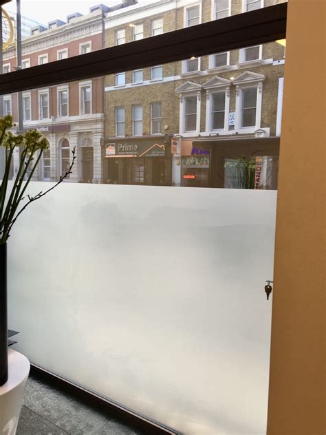 Frost Effect Static Cling Window Film Obscure Privacy Film Pssc
