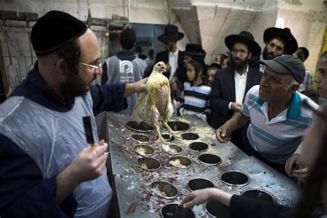 Ancient Jewish Ritual Performed Ahead Of Yom Kippur In Israel Nbc News