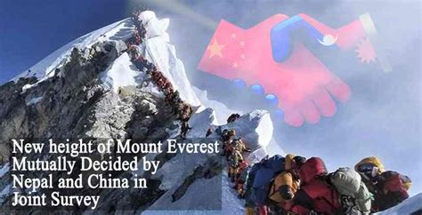 New Height Of Mount Everest Mutually Decided By Nepal And China In