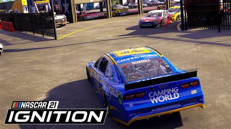 All Driveable Garage Areas In Nascar 21 Ignition Youtube