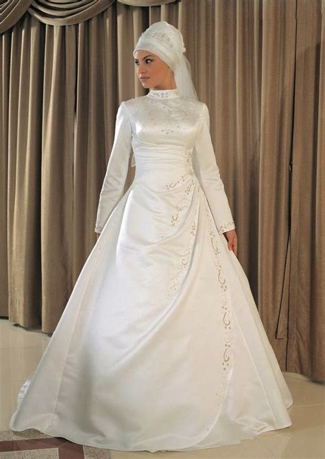 gaun pengantin muslimah moden ~ info perkahwinan