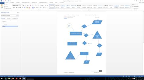 Diagrama De Flujo En Word