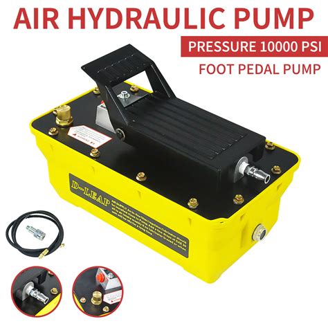 Air Foot Pedal Pump 23l Air Powered Hydraulic Pump Multi Purpose Pump