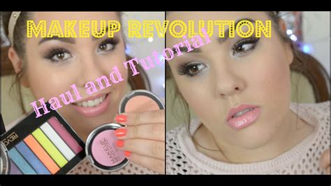 makeup revolution haul tutorial youtube