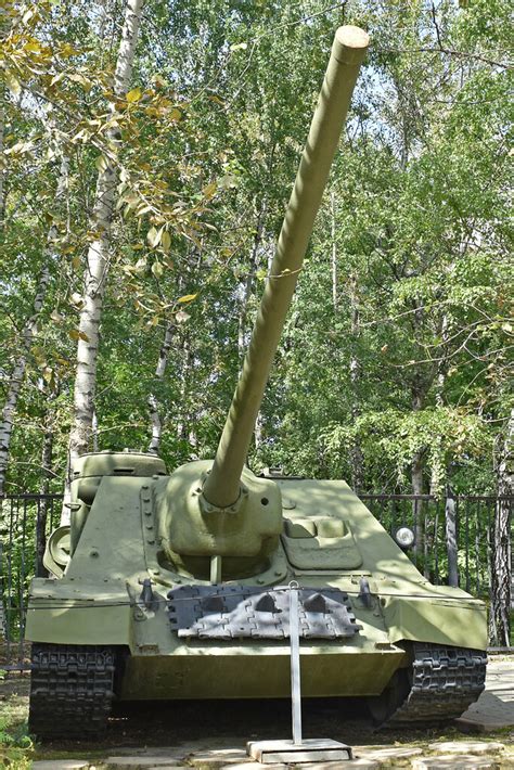 Su 100 ‘452 Victory Park Moscow Soviet Ww2 Era Tank De Flickr