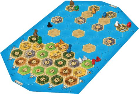 Forest, pasture, fields, hills, mountains and desert. Board Games - Catan: Seafarers - 5-6 Player Extension (New ...