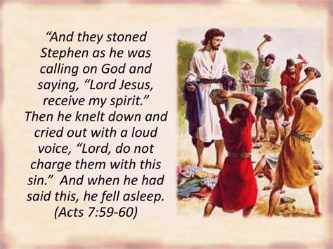 Acts 759 60 Bible Verses Acts 7 How To Fall Asleep