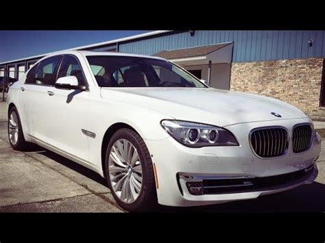 Used 2015 bmw 7 series 740li xdrive with awd, m sport package, remote start, keyless entry, fog lights, leather. 2015 BMW 740Li Sedan Full Review, Start Up, Exhaust - YouTube