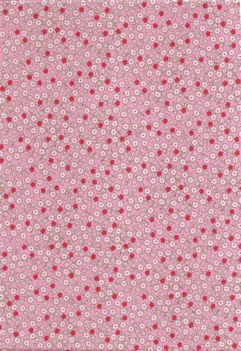 Half Yard Pink Calico Print From Heritage Studio By Mixfabrics