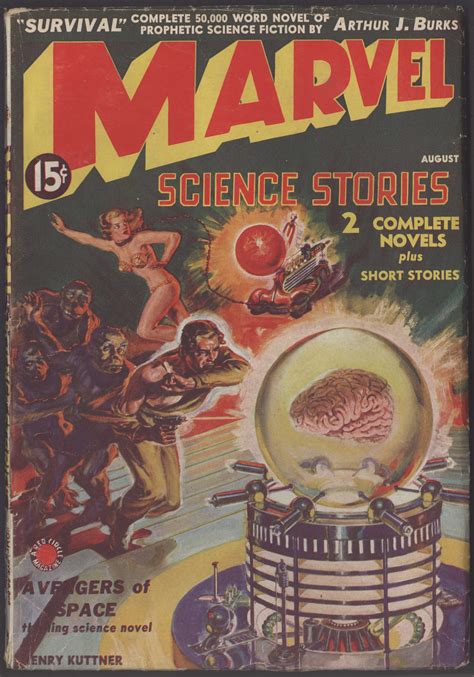 Marvel Science Stories Pulp Magazine Spicy Nude My Xxx Hot Girl
