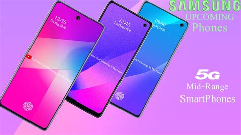Samsung Upcoming Mid Range 5g Smartphones 2020 And 2021 Youtube