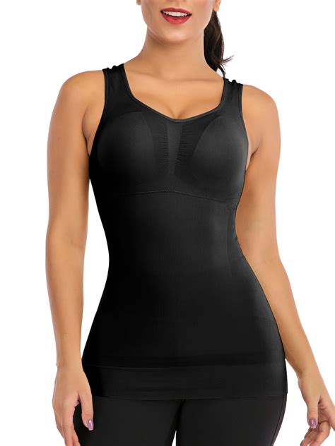 Sayfut Womens Compression Shapewear Waist Trainer Slimming Vest With