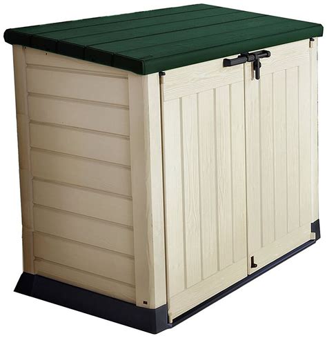 Keter Plastic Store It Out Garden Storage Box Tangreen