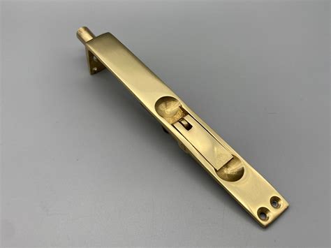 Brass Flush Bolts Solid Brass Door Bolts 150mm 6 Etsy