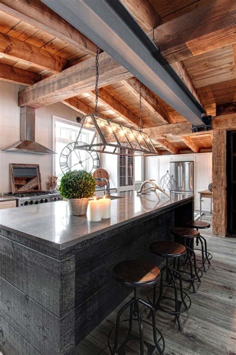 Famous Kitchen Design Rustic Modern References Decor