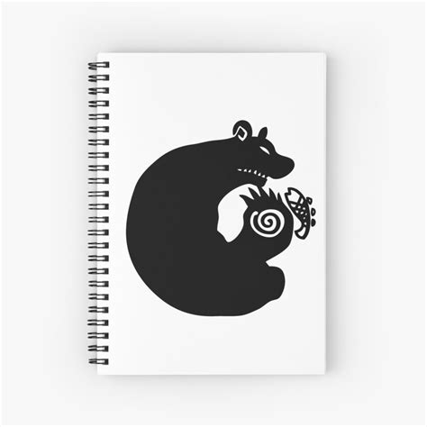 "The Seven Deadly Sins - The Grizzly Sin of Sloth (Black)" Spiral