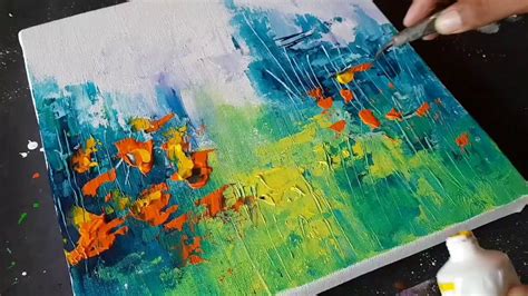 Abstract Acrylic Painting Beginners Bruin Blog