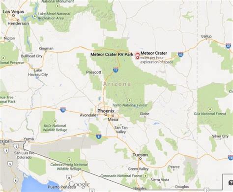 Meteor Crater In Arizona World Easy Guides