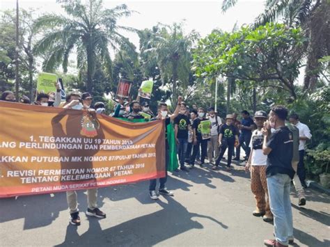 Aksi Petani Muda SPI Serikat Petani Indonesia