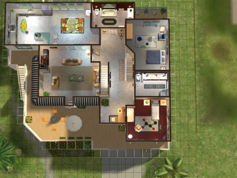Plan De Maison Pour Sims 3 Idées De Travaux