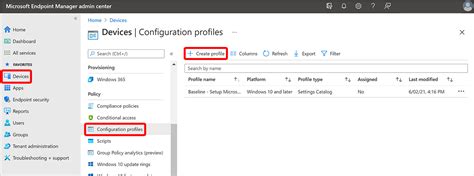 Create Device Configuration Profile For Windows 365 Microsoft Learn