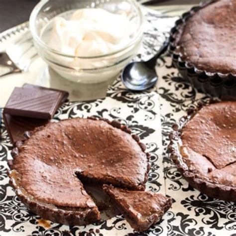 We'll bet it's because you don't. Salted Caramel Chocolate Tart | Delicious Everyday