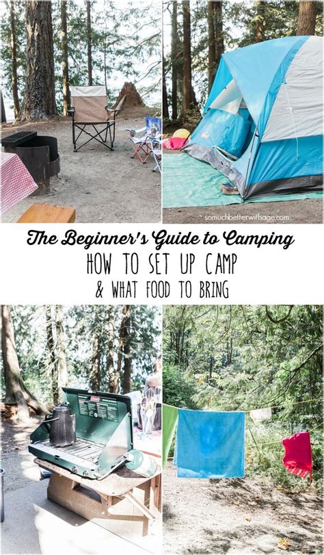 The Beginners Guide To Camping How To Set Up Camp And What Food To