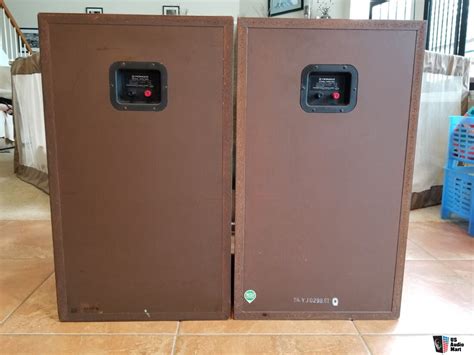 Pair Of Vintage Pioneer Hpm 100 Speakers 200 Watt Version Photo