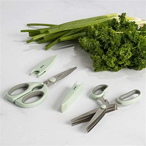 Goodful Utility Kitchen Shear And 5 Blade Herb Shear Set Premium