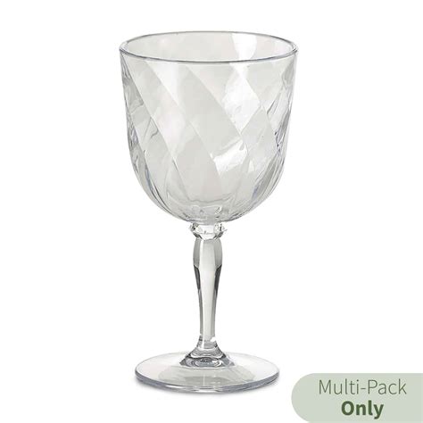 Diamond Collection Plastic Goblets Crescent Too