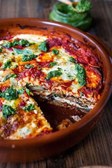 Eggplant Lasagna Recipe Vegetarian Recipes Dinner Healthy