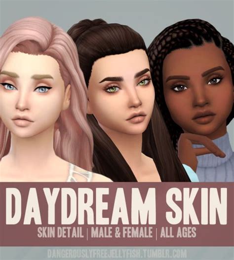 Daydream Skin The Sims 4 Skin Sims 4 Cc Skin Sims