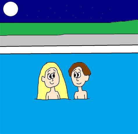 dipper and pacifica skinny dipping in the pool by mikejeddynsgamer89 on deviantart