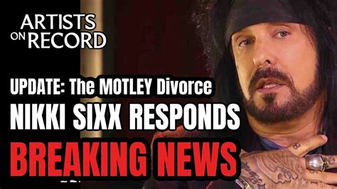 Motley Drama Nikki Sixx Responds To Mick Mars Youtube