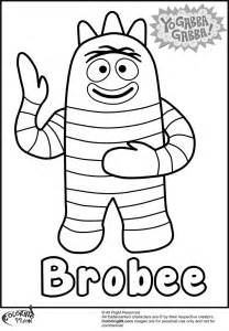 yo gabba gabba coloring pages at free printable porn sex picture